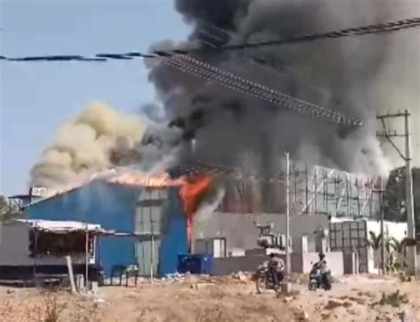 Major Fire Breaks Out at Shamshabad Convention Hall