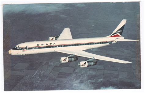 Douglas Dc 8, Mcdonald Douglas, Douglas Aircraft, Vintage Planes, Civil ...