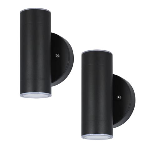 ARBOTANTES PARA EXTERIOR 16.5 X 11 X 10 CM NEGRO 2 PIEZAS | The Home ...