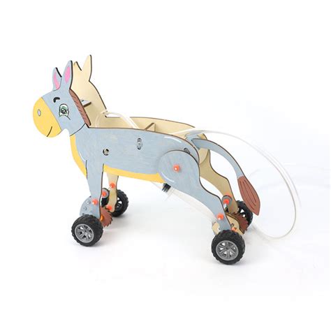 Pludo Pneumatic Donkey Educational Toy STEM Kit – Air Pressure Concept ...