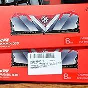 Amazon.in: Buy XPG ADATA GAMMIX D30 DDR4 8GB (1x8GB) 3200MHz U-DIMM ...
