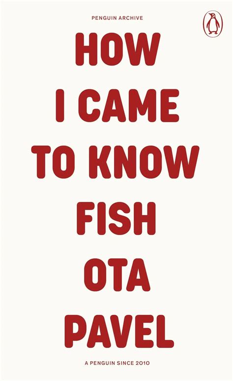 How I Came To Know Fish | Pavel, Ota | Oxford Bookstore – Oxfordbookstore