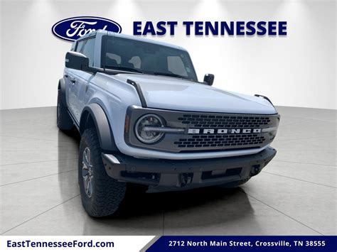 New 2025 Ford Bronco Badlands® 4 Door in Crossville #3788632 | East Tennessee Ford