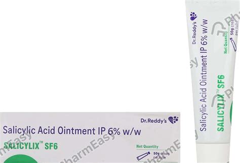 Salicylix Sf 6 %W/W Cream (50): Uses, Side Effects, Price & Dosage ...