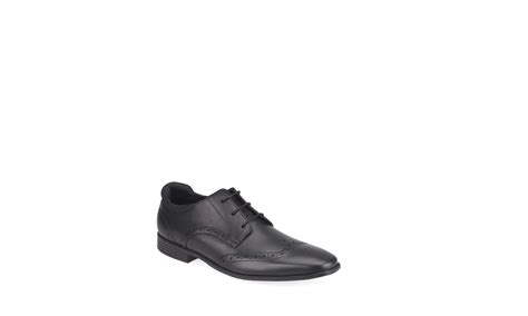 Start-Rite Tailor Black Leather Boys School Shoe - County Shoes Dorchester