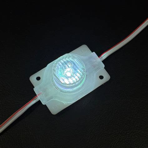 12V Round Shape RGB 1.5W COB Light with Lens | Multicolor Waterproof B ...