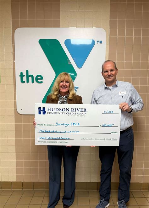 HRCCU Donates $125,000 to support the Saratoga Regional YMCA Programs ...