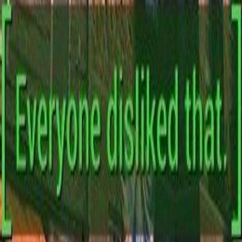 Everyone disliked that. | Allison Fleischer