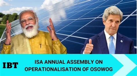 PM Modi's ambitious dream of GGI-OSOWOG launched at COP26 - IBTimes India