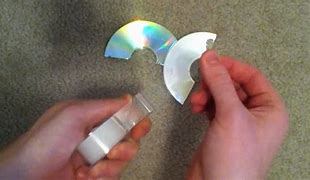 Image result for How to Fix a Crack On DVD Disc