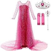 Buy FancyDressWale Fabric Party Princess Dress Up Costume With Complete ...