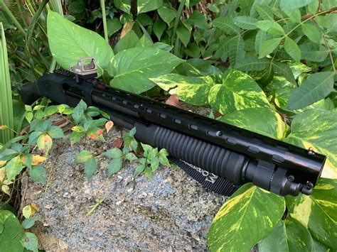 (BATTLE WORN) MOSSBERG 590 SHOCKWAVE Tactical Steel HEAT SHIELD 12 and ...