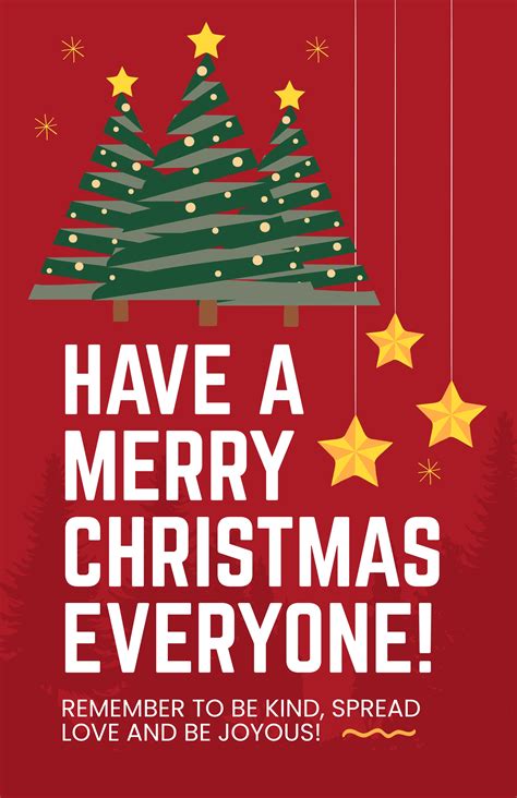Free Christmas Posters Printable