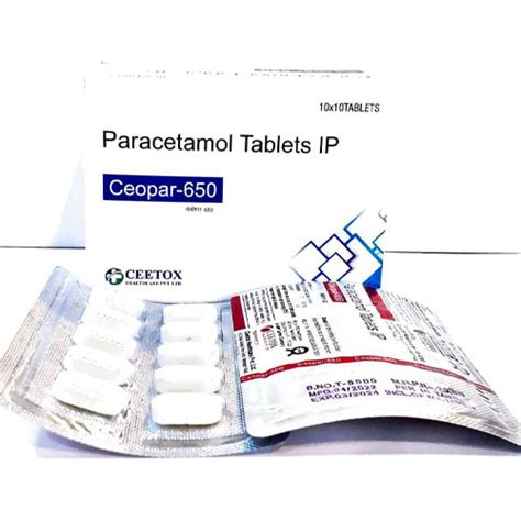CEOPAR-650 Tablets Ceetox Healthcare Pvt. Ltd.