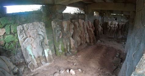 ASI discovers ancient caves and temples in MP; see pics