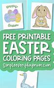 Image result for Cartoon Easter Coloring Pages