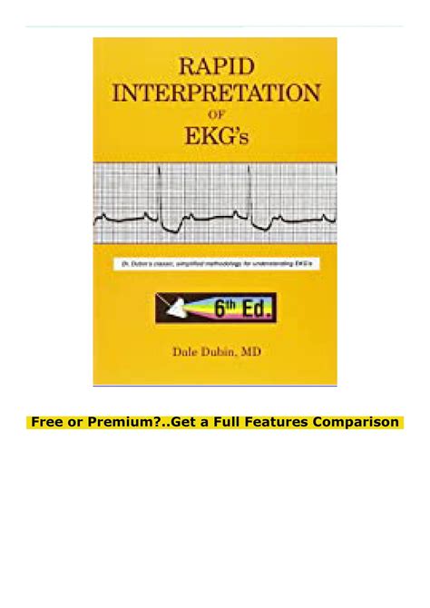 Access [PDF] Rapid Interpretation of EKG’s, Sixth Edition Online | by ...