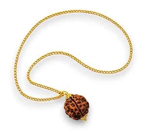AKARSHAN CREATION Natural Rudraksha Prayer Bead 5 Mukhi Rudraksha ...