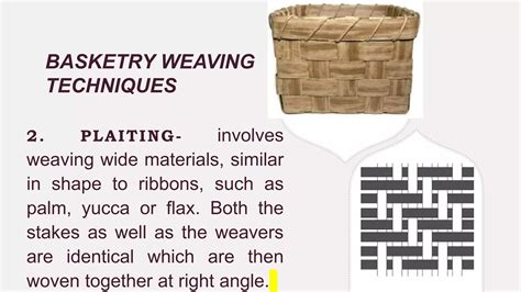 basketry weaving techniques and patterns.pptx