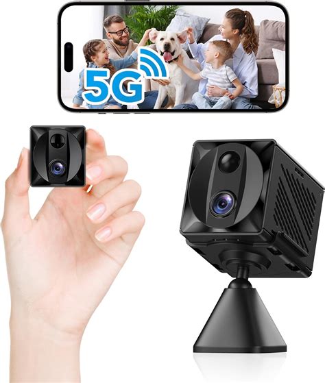 Amazon.com: ZTTAOLII 5G WiFi Hidden Spy Camera - 4K HD Indoor Security ...