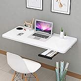 Torche Wood Wall Mounted Table 24X31 Inches| Powder Coated Wall Mounted ...