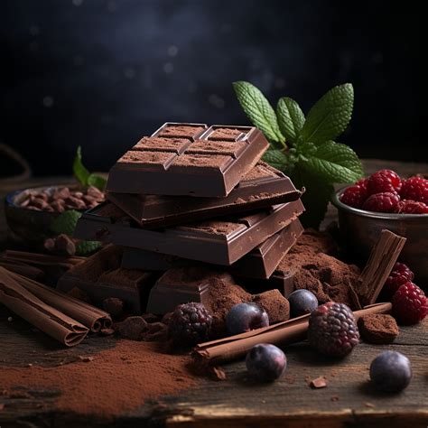 Chocolate And Fruit Free Stock Photo - Public Domain Pictures