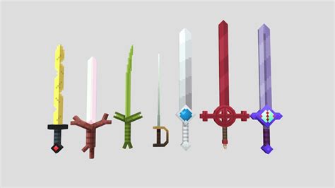 Finn Adventure Time Sword Minecraft 3D Model - 3D model by Detara ...