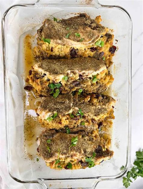 The Best Stuffed Chicken Breast with Stuffing - Seasoned Sprinkles