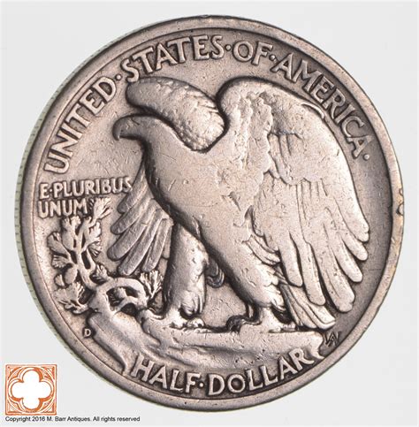 1944-D Walking Liberty 90% Silver US Half Dollar | Property Room