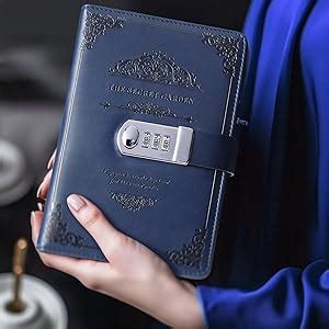 XIYUNTE Diary with Lock, A5 Lockable Journal with Pen & Gift Box ...
