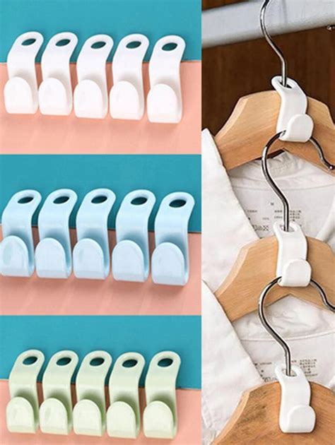 10/20/50pcs Mini Clothes Hanger For Closet Connector Hooks Cascading ...