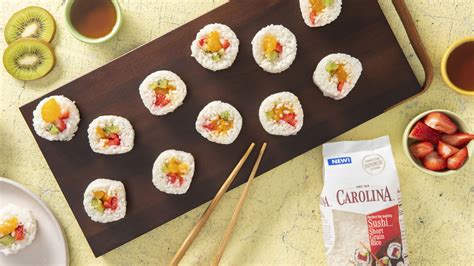 Fruit Sushi Rice with Short Grain Sticky Rice | Carolina® Rice
