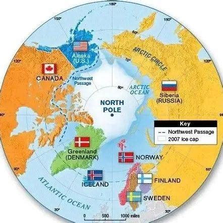 北极地图 的图像结果