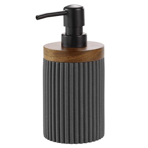 Prążkowany dozownik do mydła NIAGARA, 8 x 17 cm - Douceur d'intérieur ...