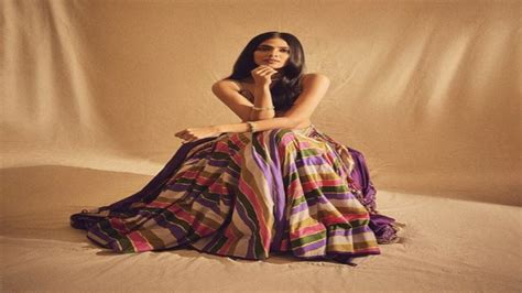 Malavika Mohanan looks festival-ready in colourful lehenga by Punit ...