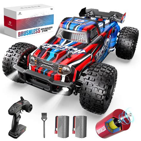 Buy DEERC 1:10 Scale Fast Brushless RC Car for Adults, 4WD High Speed ...