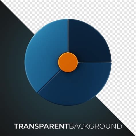 Premium-Statistik-Diagramm-Finanz-Icon 3D-Rendering auf transparenten ...