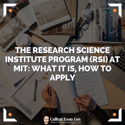 The Research Science Institute Program (RSI) at MIT: What it is, How to ...