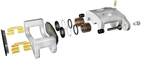 Image result for Exploded Brake Caliper