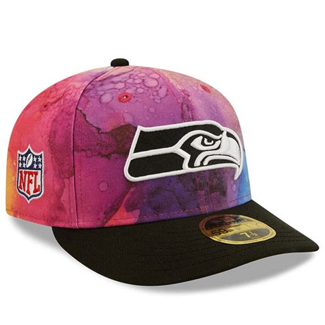 Buy Men's New Era Pink/Black Seattle Seahawks 2022 NFL Crucial Catch ...
