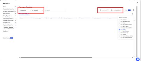 How to download payment timeline reports on Web? - Reports - Swipe