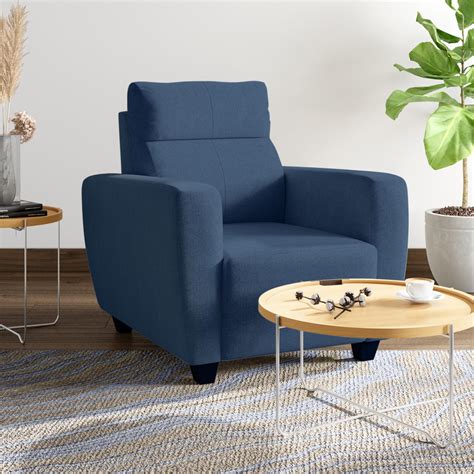 Buy Helios Emily Chenille 1-Seater Sofa - Customized Furniture from ...