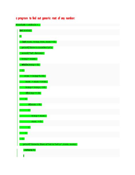 Ans par 2 - ques and ans for interview - c program to find out generic ...
