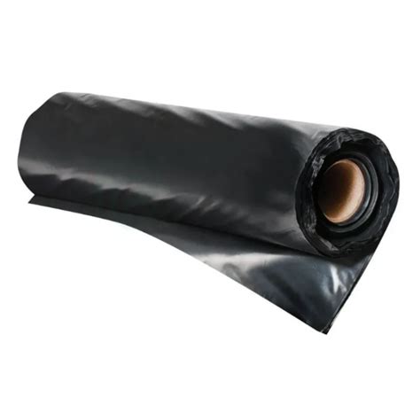Builders Plastic 2m x 50m Roll, 200um, Black Polythene Sheeting – All ...