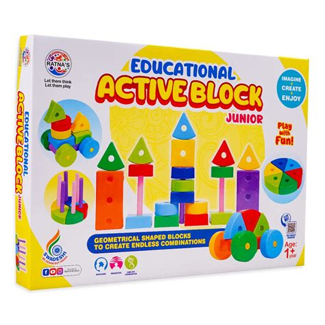 Buy RATNA'S Building Block Toys for Kids.Age(2 to 6) Multicolour ...