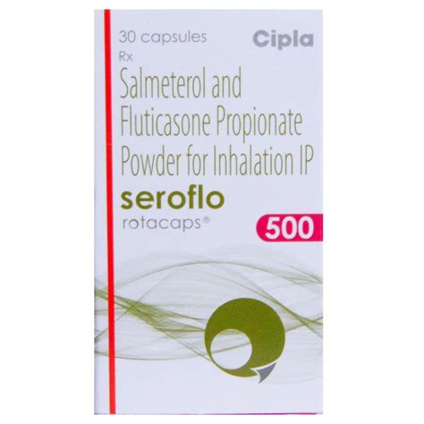Seroflo 500 Rotacaps | Uses, Side Effects, Price | Apollo Pharmacy