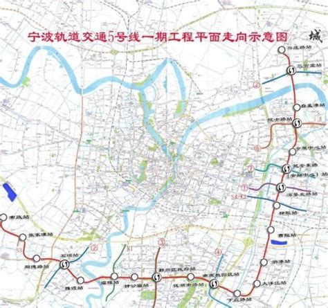 宁波地铁2号线二期线路规划- 宁波本地宝