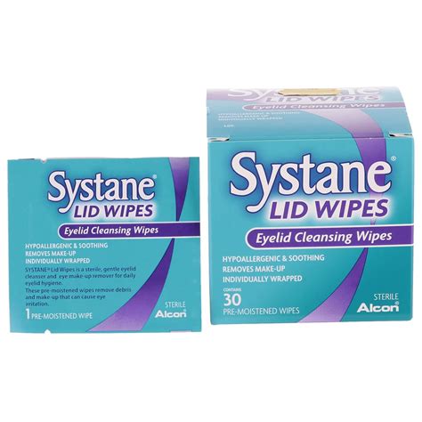 Buy Systane Lid Wipes, Eyelid Cleansing Wipes, 30 ea Online at Low ...
