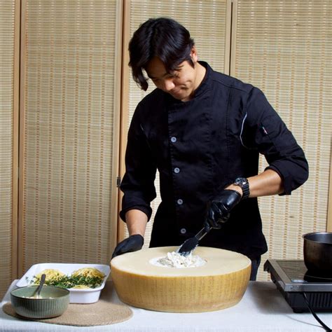 Pasta Parmigiano Wheel Station With Chef | Live Station