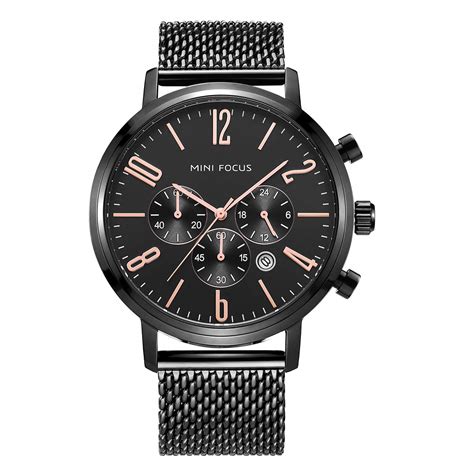 Buy Men's Watch Multi-Function Quartz Chronograph Watches Luxury ...